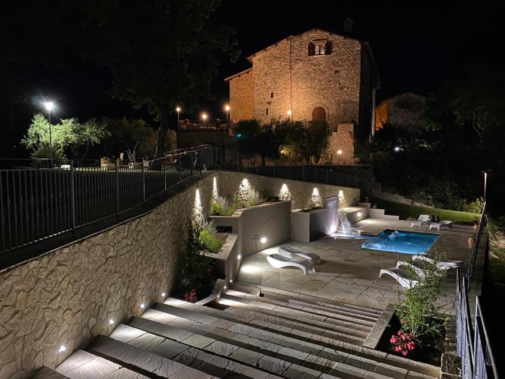 Il Castello Di Perchia Aparthotel Crocemaroggia ภายนอก รูปภาพ